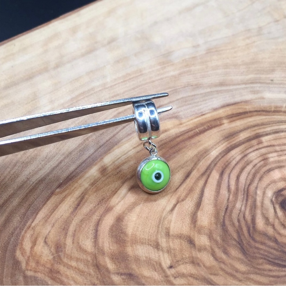 Evil eye 🧿 charm (sterling silver)
